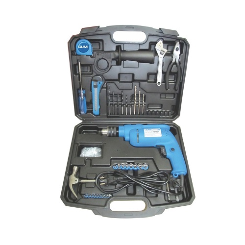 Cumi CTK 035 Tool Kit with Impact Drill, 650 W, 3000 rpm, CTLCTK035T0001